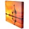 LED Safari Sunset Giraffe & Baby Canvas Wall Art